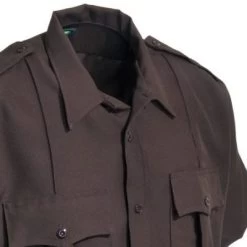 Horace Small Shirts: Mens Brown Soil-Release Short Sleeve Shirt HS1245 6 Horace Small Shirts: Mens Brown Soil-Release Short Sleeve Shirt HS1245 -Work Clothes Discount Store image 69372 1 1