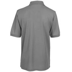 Port Authority Shirts: Men's Silk Touch Knit Sport Shirt K500 GRY -Work Clothes Discount Store image 69471