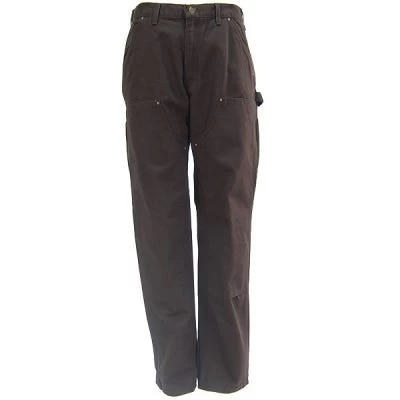 Carhartt Jeans: Men's B136 DKB Double Front Duck Dungaree Pants 6 Carhartt Jeans: Men's B136 DKB Double Front Duck Dungaree Pants - Image 4