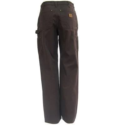 Carhartt Jeans: Men's B136 DKB Double Front Duck Dungaree Pants 4 Carhartt Jeans: Men's B136 DKB Double Front Duck Dungaree Pants - Image 2