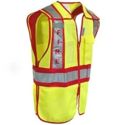 OccuNomix Vests: Hi-Visibility Public Safety Fire Vest LUX PSF 9 OccuNomix Vests: Hi-Visibility Public Safety Fire Vest LUX PSF -Work Clothes Discount Store image 70212