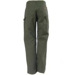 Carhartt Pants: Men's B111 MOS Green Flannel Lined Pants -Work Clothes Discount Store image 70530