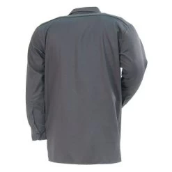 Dickies Shirts: Men's 574 CH Charcoal Twill Long Sleeve Work Shirt