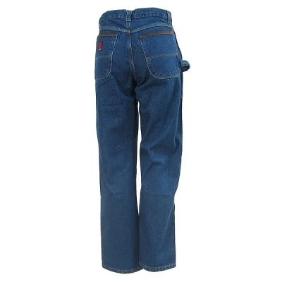 Wrangler Riggs Jeans: Men's Antique Indigo 3W001 AI Work Horse Relaxed Fit Jeans 4 Wrangler Riggs Jeans: Men's Antique Indigo 3W001 AI Work Horse Relaxed Fit Jeans - Image 2