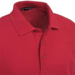 Port Authority Shirts: Men's Silk Touch Red Polo Shirt K500LS RED -Work Clothes Discount Store image 75565