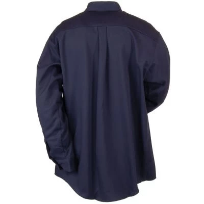 Bulwark Shirts: Men's SLU2 NV Flame-Resistant Navy Blue Uniform Shirt 4 Bulwark Shirts: Men's SLU2 NV Flame-Resistant Navy Blue Uniform Shirt - Image 2
