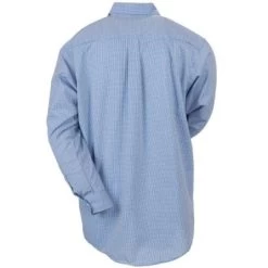 Red Kap Shirts: Men's Mini-Plaid Work Shirt SP74 WB -Work Clothes Discount Store image 75931