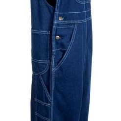 Key Overalls: Men's Cotton Denim 273 43 Garment Washed Bib Overalls -Work Clothes Discount Store image 79469