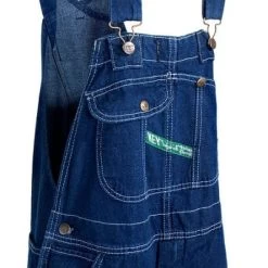 Key Overalls: Men's Cotton Denim 273 43 Garment Washed Bib Overalls -Work Clothes Discount Store image 79470
