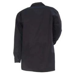 Dickies Shirts: Men's Black 574 BK Twill Long Sleeve Work Shirt