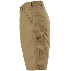 Carhartt Shorts: Men's Dark Khaki B147 DKH Cotton Canvas Work Shorts -Work Clothes Discount Store image 79626