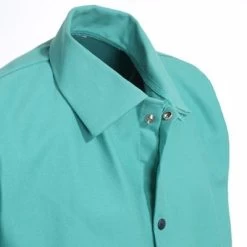 Revco Coats: Men's F2 30 C Flame-Resistant Green Welding Coat -Work Clothes Discount Store image 80119