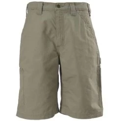 Carhartt Shorts: Men's B147 TAN Cotton Canvas Work Shorts 9 Carhartt Shorts: Men's B147 TAN Cotton Canvas Work Shorts -Work Clothes Discount Store image 80141