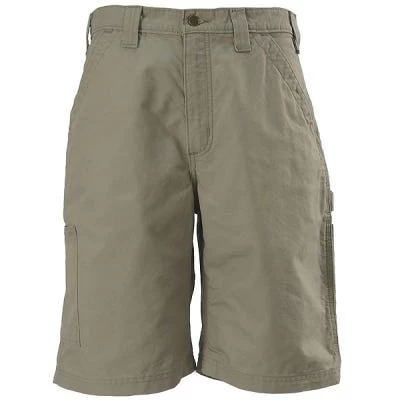 Carhartt Shorts: Men's B147 TAN Cotton Canvas Work Shorts 6 Carhartt Shorts: Men's B147 TAN Cotton Canvas Work Shorts - Image 4