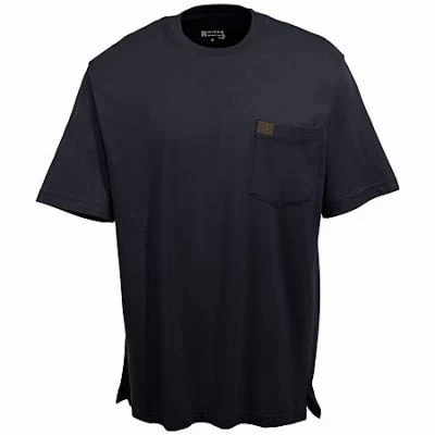 Wrangler Riggs Shirts: Men's Black 3W700 BK Short Sleeve Pocket Tee Shirt 3 Wrangler Riggs Shirts: Men's Black 3W700 BK Short Sleeve Pocket Tee Shirt