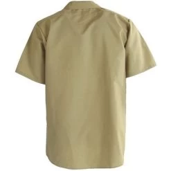 Red Kap Shirts: Men's SP24 KK Khaki Industrial Uniform Work Shirt