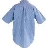 Red Kap Shirts: Men's SP84 WB White/Blue Short Sleeve Plaid Work Shirt