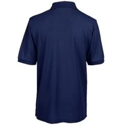 Port Authority Shirts: Silk Touch Navy Knit Polo Shirt K500 NVY -Work Clothes Discount Store image 86910