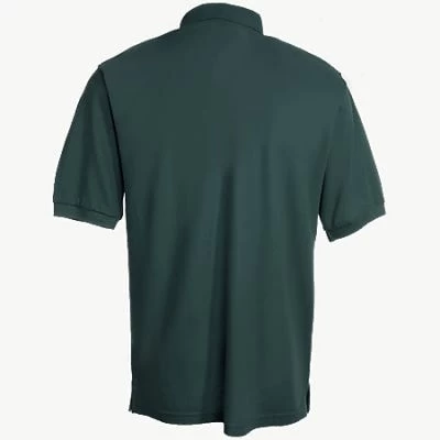 Port Authority Shirts: Men's Silk Touch Green Polo Shirt K500P DGR 5 Port Authority Shirts: Men's Silk Touch Green Polo Shirt K500P DGR - Image 3