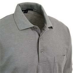 Port Authority Shirts: Men's Silk Touch Grey Polo Shirt K500P GRY -Work Clothes Discount Store image 89571