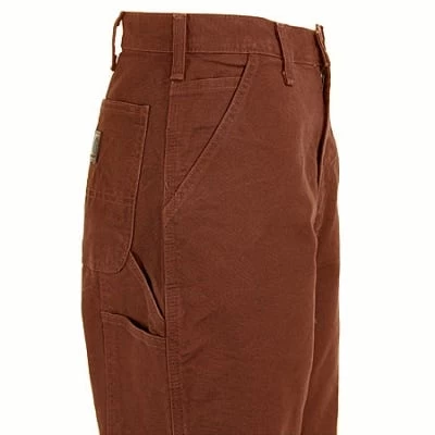 Carhartt Pants: Men's B11 BRN Cotton Duck Carpenter Work Pants 5 Carhartt Pants: Men's B11 BRN Cotton Duck Carpenter Work Pants - Image 3