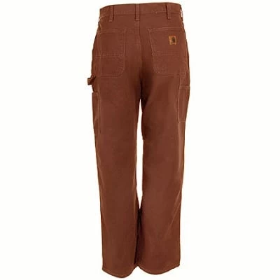 Carhartt Pants: Men's B11 BRN Cotton Duck Carpenter Work Pants 6 Carhartt Pants: Men's B11 BRN Cotton Duck Carpenter Work Pants - Image 4