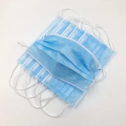 Non-Surgical Masks: LIBG 1891KD Blue 3 Layer Protection Children's Face Mask 50 Count -Work Clothes Discount Store img 9412 2