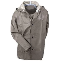 Tingley Jackets: Men's Flame-Resistant J12148 Waterproof Hooded Safety Jacket -Work Clothes Discount Store j1214tan tingleyf 01