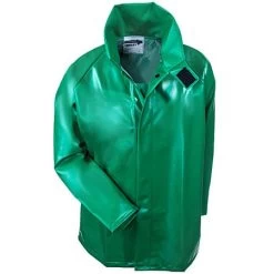 Tingley Jackets: Men's Green Waterproof FR J41008 PVC Rain Jacket 8 Tingley Jackets: Men's Green Waterproof FR J41008 PVC Rain Jacket -Work Clothes Discount Store j41008grn tingleyf 01
