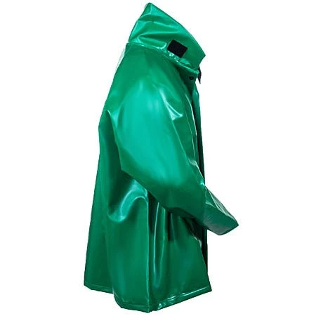 Tingley Jackets: Men's Green Waterproof FR J41008 PVC Rain Jacket 3 Tingley Jackets: Men's Green Waterproof FR J41008 PVC Rain Jacket