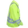 Red Kap Jackets: High Visibility ANSI Class 2 Ike Jacket JY32HV -Work Clothes Discount Store jy32hv3litefxr 01