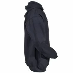 Carhartt Sweatshirts: Men's Black K121 BLK Hooded Pullover Sweatshirt -Work Clothes Discount Store k121blk carharttr 01