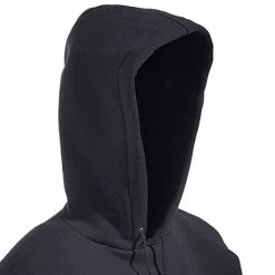 Carhartt Sweatshirts: Men's Black K288 BLK Midweight Pullover Hooded Sweatshirt -Work Clothes Discount Store k288blk carhartth 01