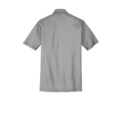 Port Authority Shirt: Men's K540 GRY Gusty Grey Silk Touch Performance Polo -Work Clothes Discount Store k540 gustygrey flat back
