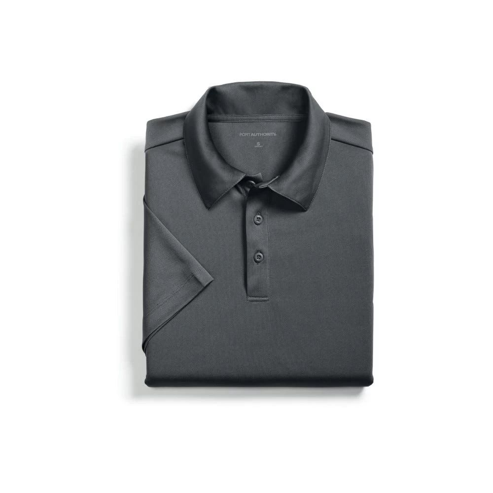 Port Authority Shirt: Men's K540 SG Steel Grey Silk Touch Performance Polo 7 Port Authority Shirt: Men's K540 SG Steel Grey Silk Touch Performance Polo - Image 5
