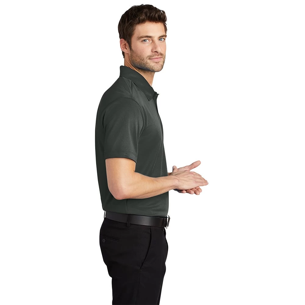 Port Authority Shirt: Men's K540 SG Steel Grey Silk Touch Performance Polo 6 Port Authority Shirt: Men's K540 SG Steel Grey Silk Touch Performance Polo - Image 4
