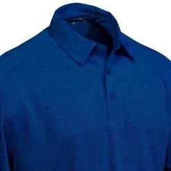 Port Authority Shirt: Men's True Royal Digi Heather K574 TRL Performance Short Sleeve Polo -Work Clothes Discount Store k574 trl 2