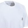 Carhartt Shirts: Men's K87 WHT White Short Sleeve Heavyweight Pocket Loose Fit T Shirt -Work Clothes Discount Store k87wht carharttcd 01