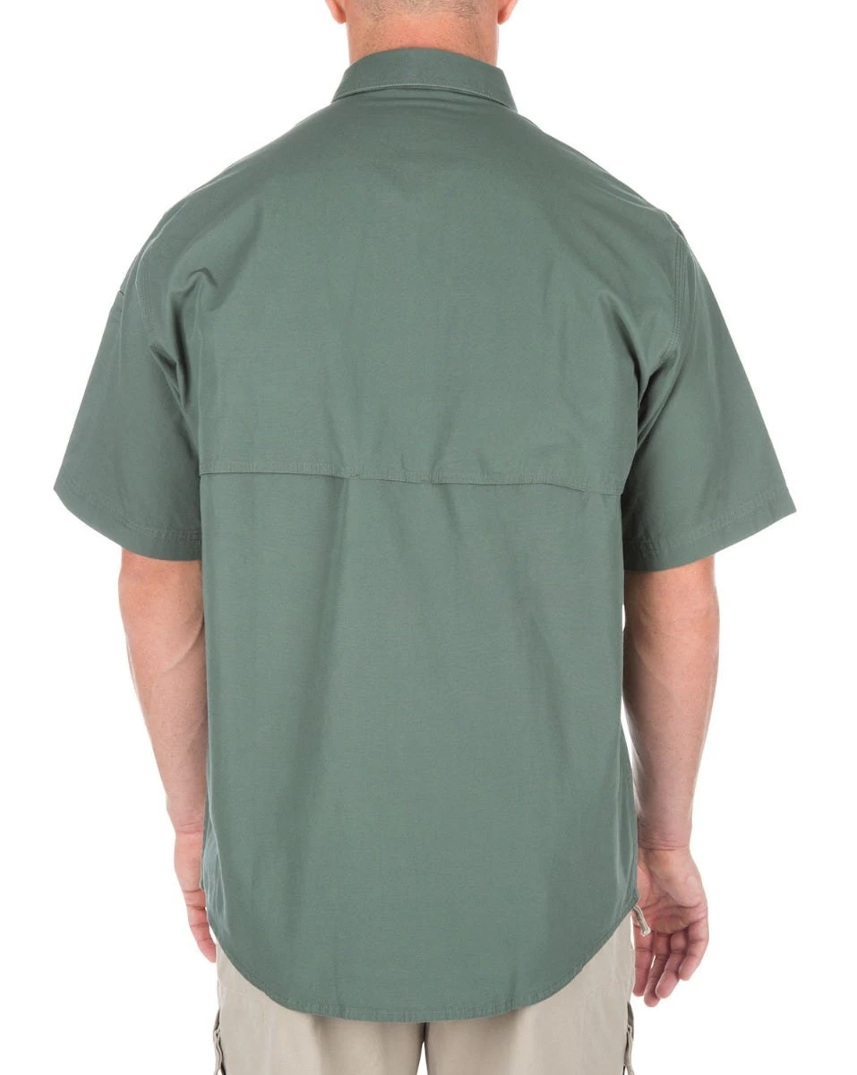 5.11 Tactical Shirts: Men's Green Cotton Uniform Shirt 71152 182 5 5.11 Tactical Shirts: Men's Green Cotton Uniform Shirt 71152 182 - Image 3