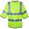 Occunomix Vests: High Visibility Yellow Mesh Safety Vest LUX HSCOOL3 YEL -Work Clothes Discount Store lux hscool3 grn occuluxb 01