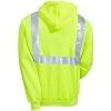 Occunomix Sweatshirts: Men's High Visibility Cotton Blend Hooded Sweatshirt OCCLUX-SWTLH Y 1 Occunomix Sweatshirts: Men's High Visibility Cotton Blend Hooded Sweatshirt OCCLUX-SWTLH Y -Work Clothes Discount Store lux swtlh y occunomixb 01 1