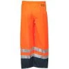 Occunomix Pants: Men's High Visibility Breathable Rain Pants LUX TENR ORG -Work Clothes Discount Store lux tenrorg occuluxb 01