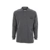 MCR Safety: Men's H1G Gray Flame Resistant (FR) Long Sleeve Henley Shirt