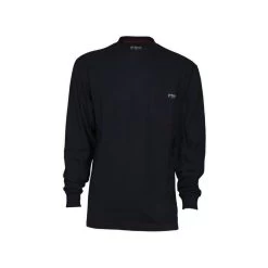MCR Safety: Men's LST1N Navy Flame Resistant FR Long Sleeve Work Shirts