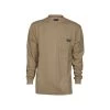 MCR Safety: Men's LST1T Tan Flame Resistant FR Long Sleeve Work Shirts -Work Clothes Discount Store mcr lst1t 1hm xhiresedit