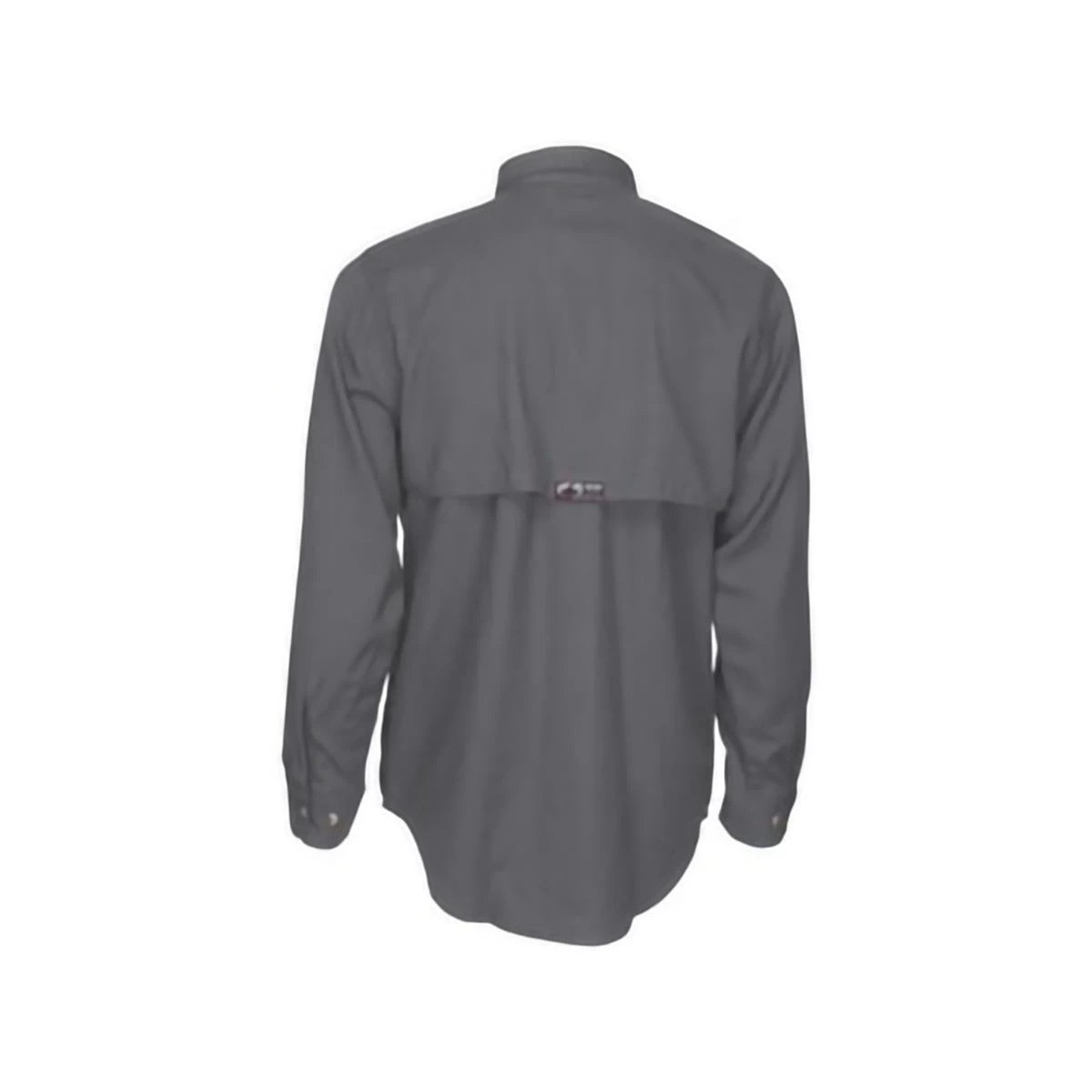 MCR Safety Shirts: Men's SBS1001 Grey FR Summit Breeze Vented Underarms Long Sleeve Button Down Shirt 4 MCR Safety Shirts: Men's SBS1001 Grey FR Summit Breeze Vented Underarms Long Sleeve Button Down Shirt - Image 2