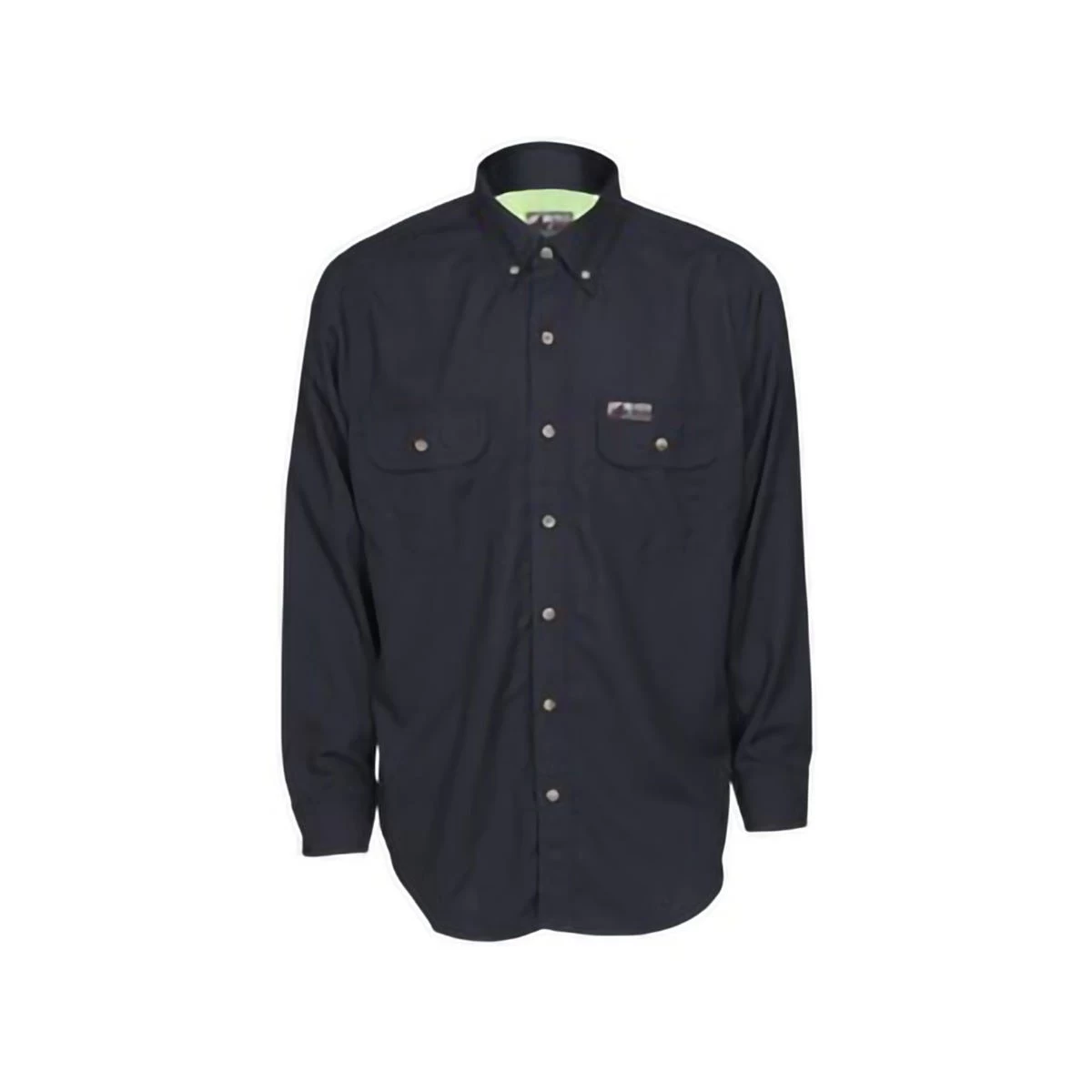 MCR Safety Shirts: Men's SBS1002 Navy FR Summit Breeze Vented Underarms Long Sleeve Button Down Shirt 3 MCR Safety Shirts: Men's SBS1002 Navy FR Summit Breeze Vented Underarms Long Sleeve Button Down Shirt