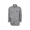 MCR Safety Shirts: Men's SBS2001 Grey FR Summit Breeze Long Sleeve Button Down Shirt -Work Clothes Discount Store mcr sbs2001 1hm xhiresedit