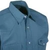 Wrangler Shirts: Men's Dark Teal MS71419 Cowboy Cut Twill Long Sleeve Shirt -Work Clothes Discount Store ms71419 wranglercd 01