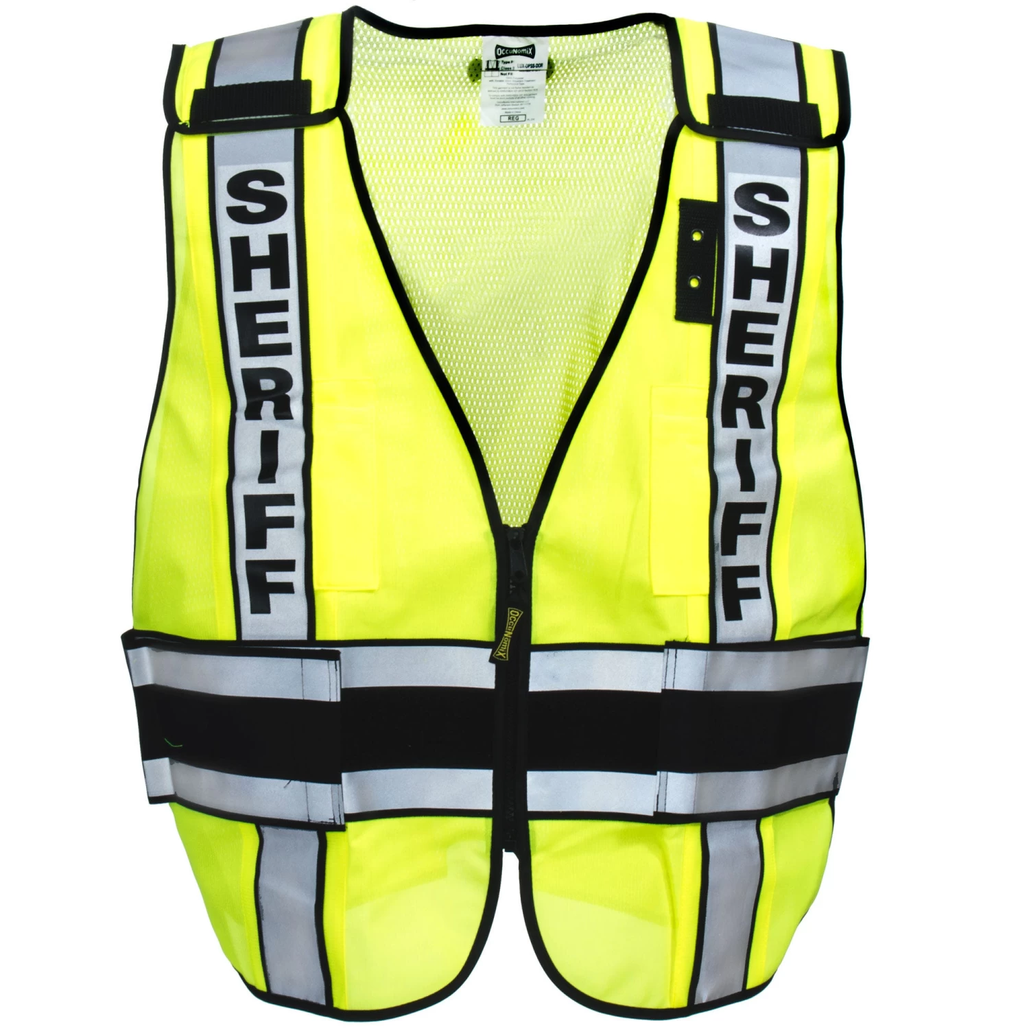 Occunomix Vests: Men's LUX DPSS DOR High Viz Sheriff Safety Vest 4 Occunomix Vests: Men's LUX DPSS DOR High Viz Sheriff Safety Vest - Image 2